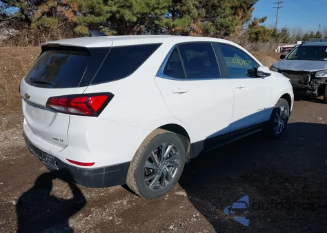 2024 Chevrolet Equinox Lt из США, поврежденный, VIN 3GNAXUEG1RS153142